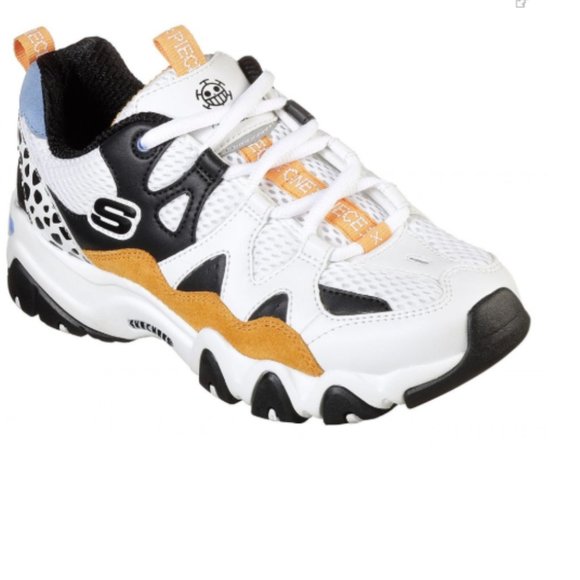 skechers d'lites 2 womens orange